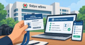 সাংবাদিকদের অনলাইন কার্ড: সফটওয়্যার তৈরিতে ১২ সদস্যের কমিটি ইসির