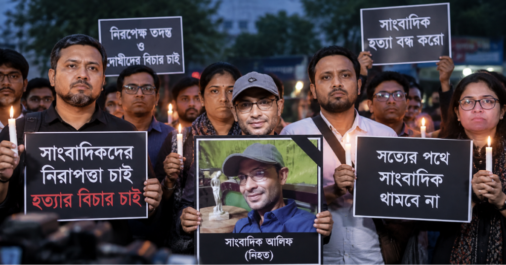 সাংবাদিক আলিফ হত্যা: অপূর্বর এক দিনের রিমান্ড, আগের হামলা ও হুমকিও তদন্তের দাবি