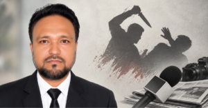 মাদকের সংবাদ প্রকাশের জেরে সাংবাদিককে কুপিয়ে জখম, আটক ১