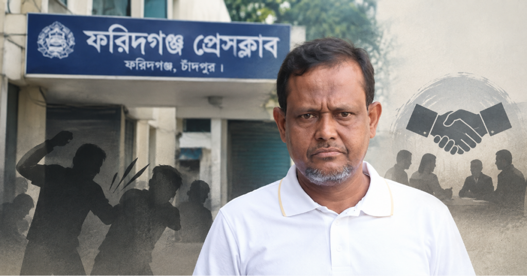 হামলার শিকার সাংবাদিক মহিউদ্দিন, প্রতিবাদে প্রেসক্লাবে সভা